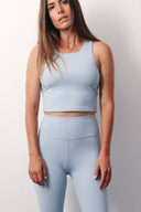 Dalia Crop Top Sky