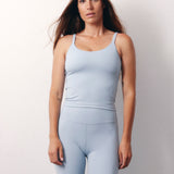 Nunu Tank Top Sky. Sports top with built-in support
