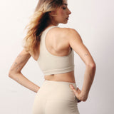 Moon Cream Sports Top