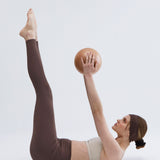 Iris Top Cream. Medium support sports bra