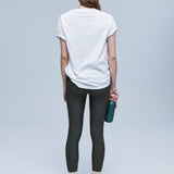 High-waisted leggings. Chleo Forest