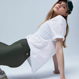 Aura Cotton T-shirt Yang. Women's organic cotton t-shirt