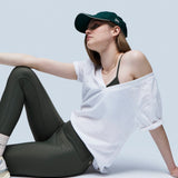 Aura Cotton T-shirt Yang. Women's organic cotton t-shirt