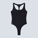 Magnolia Bodysuit Yin. Sustainable sports bodysuit for women