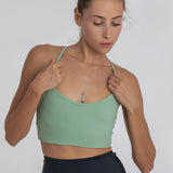 Frida Top Matcha. Compressive and high-support sports bra