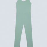 Violeta Matcha Jumpsuit. Sustainable sports jumpsuit